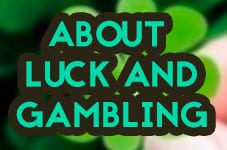 luck and gambling